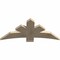 Ekena Millwork Alberta Rough Sawn Timber Gable Bracket, Douglas Fir, 48"W x 22"H x 2"D x 6"F, 11/12 Pitch GBW048X22X0206ALB00RDF - alternate 3